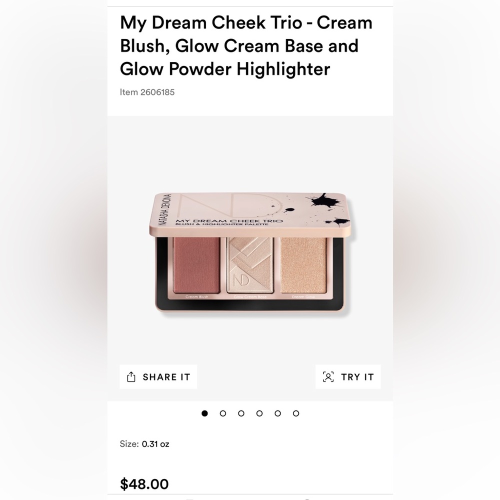 Natasha Denona My Dream Cheek Trio